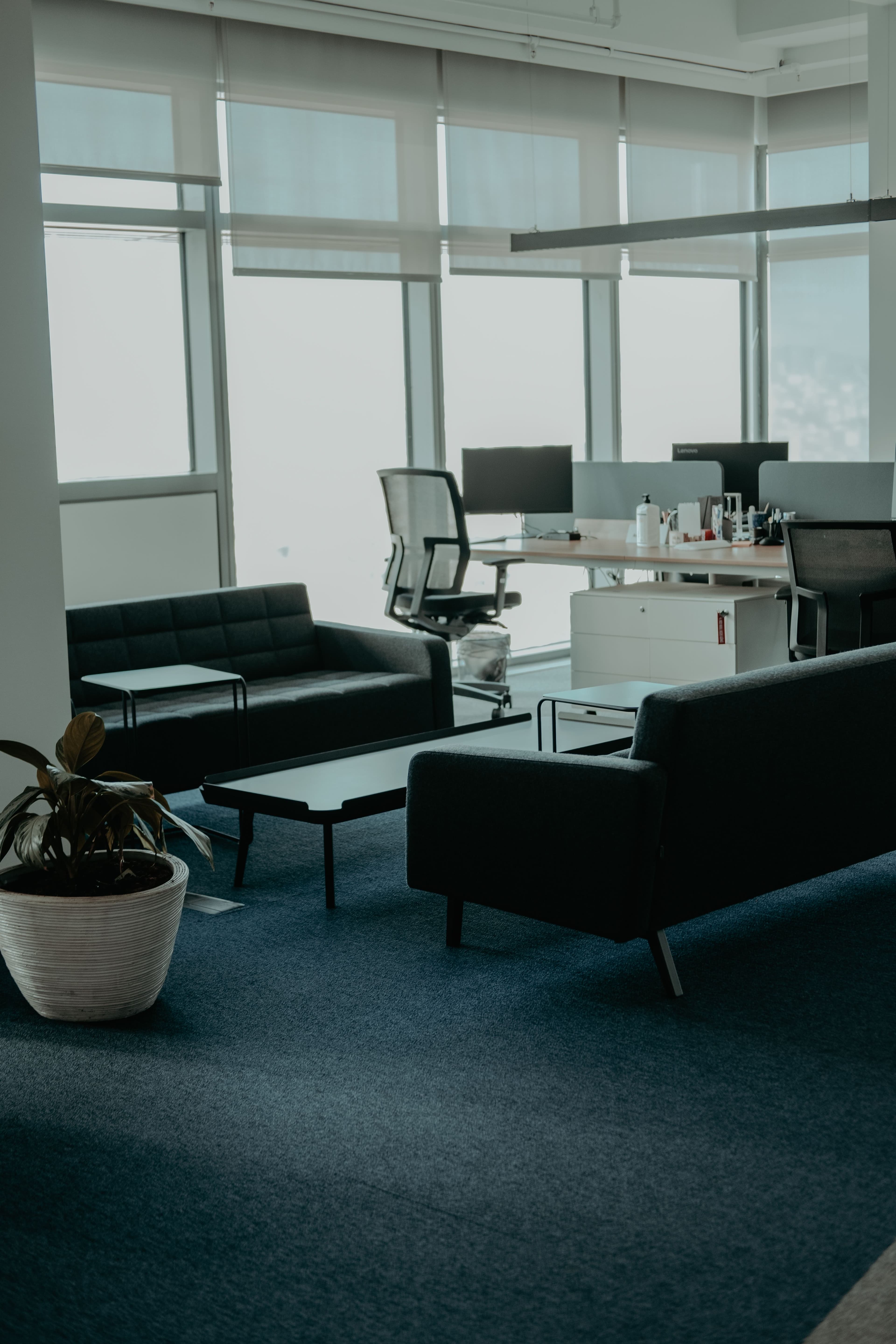 Bureau open space moderne